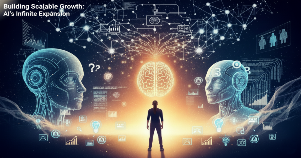 Building scable growth using AI infinite expansion in Business.