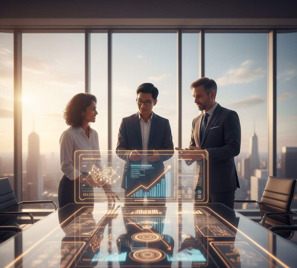 AI as a long-term teammate for business transformation, AI that helps companies work smarter, move faster, and innovate.
