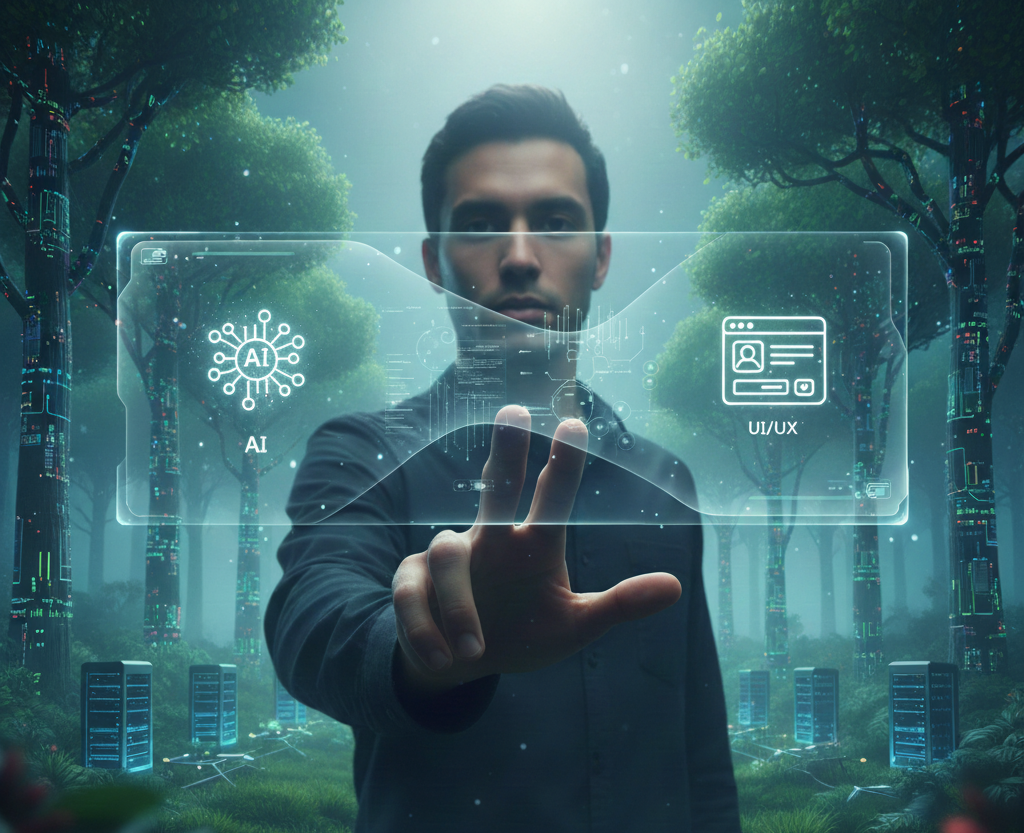 Shows how AI and UI/UX are working together in real world.