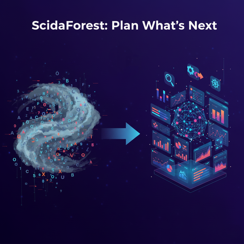 Represents raw data into AI-powered charts quickly plans next.