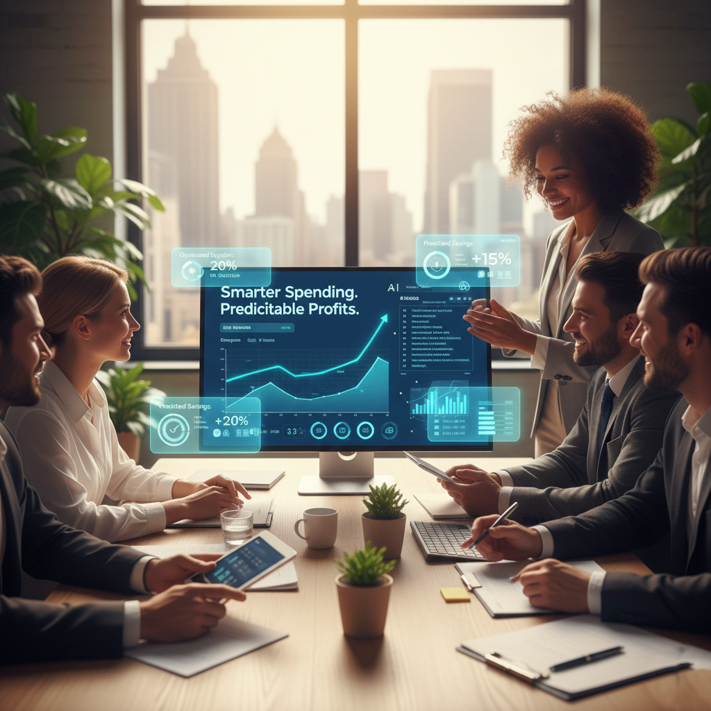 Scalable business growth supported by artificial intelligence systems.