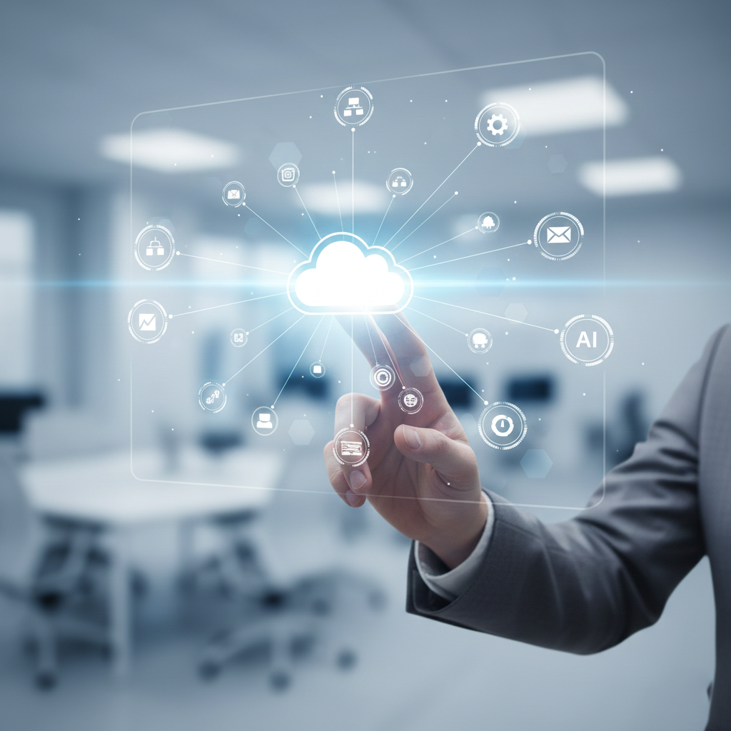 AI is used everywhere. AI-driven technology enabling data connectivity, automation, and digital transformation in business.